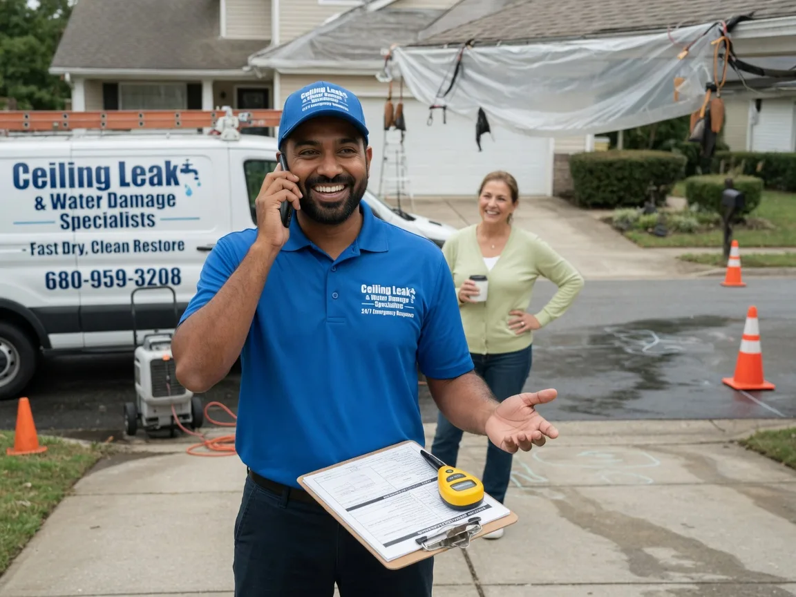 Ceiling Leak Cleanup Bolivar, NY FAQs